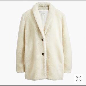 JCrew Fleece Coat